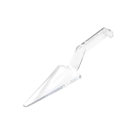Smarty Had A Party Clear Disposable Plastic Cake Cutter/Lifter (60 Cake Cutters), 60PK 435-CL-CASE